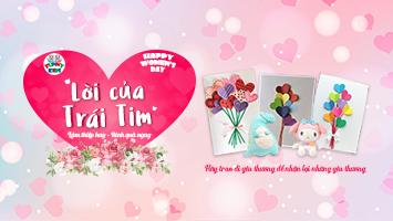 [Sự kiện] Lời của trái tim – Cùng bé yêu tri ân ngày Quốc tế Phụ Nữ 8/3