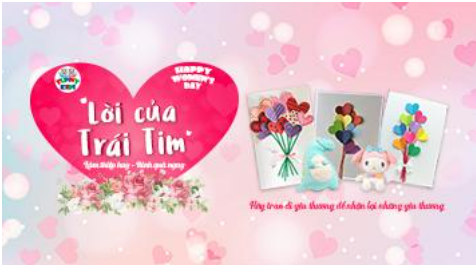 [Sự kiện] Lời của trái tim – Cùng bé yêu tri ân ngày Quốc tế Phụ Nữ 8/3