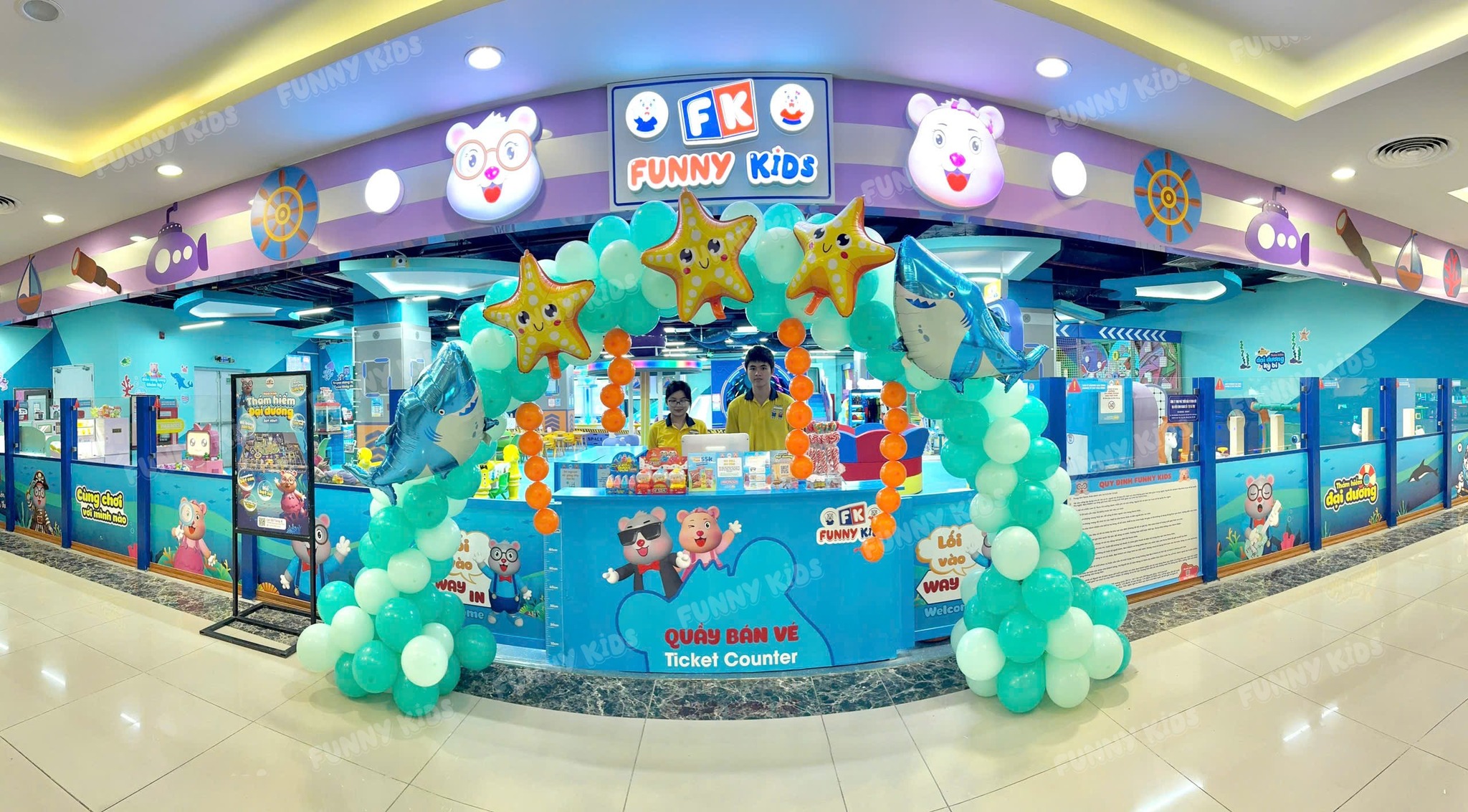 KHÁM PHÁ ĐƯỜNG ĐI ĐẾN FUNNY KIDS VINCOM HÀ TĨNH – THÁM HIỂM ĐẠI DƯƠNG