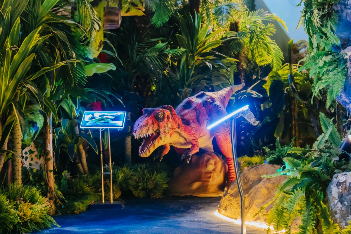 Những trải nghiệm thú vị tại công viên khủng long tại Royal City khiến trẻ vô cùng thích thú