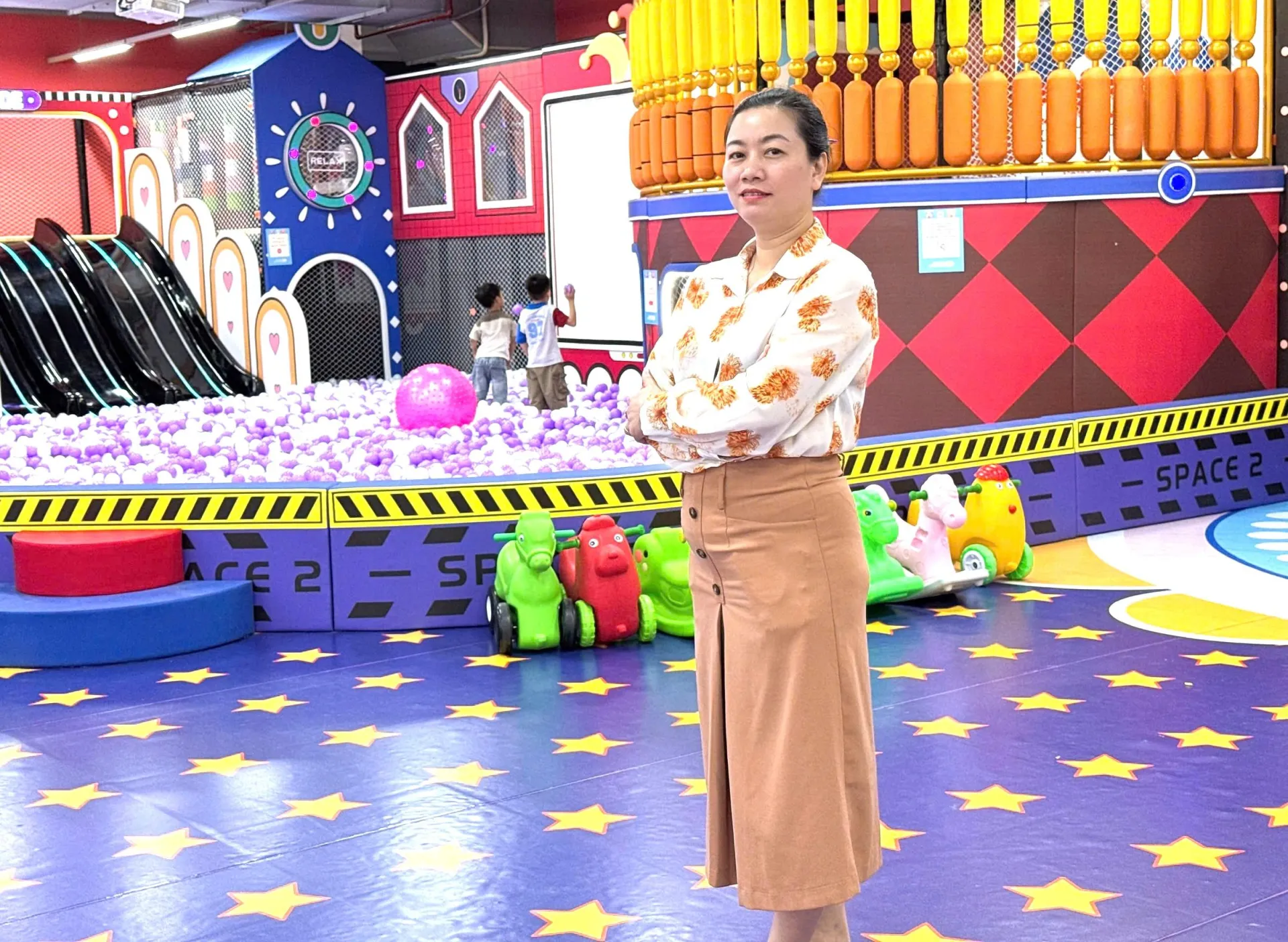 Bà Nguyễn Thị Phuowg - Đại diện Funny Kids