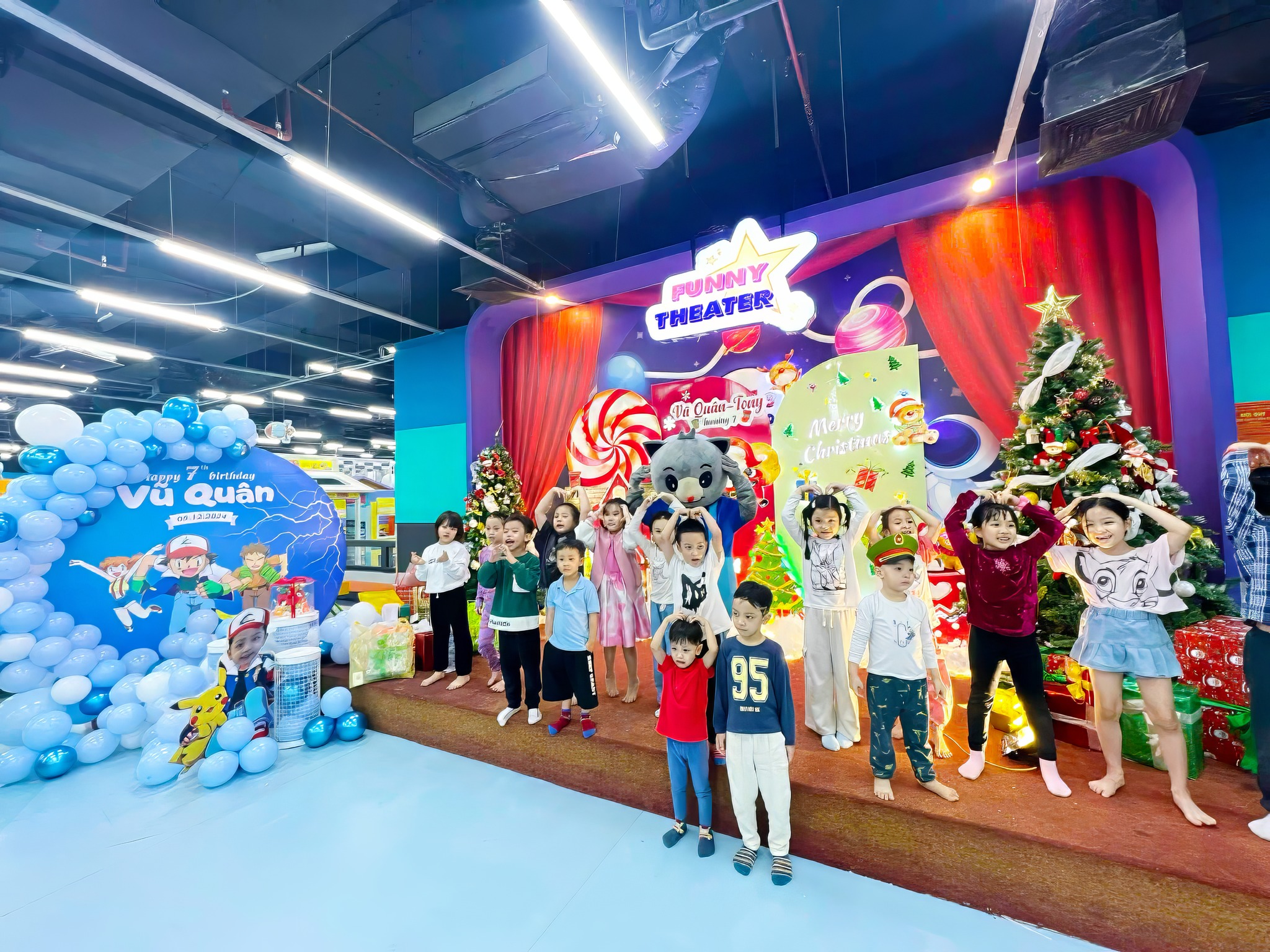 Funny Kids là một trong những địa điểm tổ chức sinh nhật lý tưởng cho bé