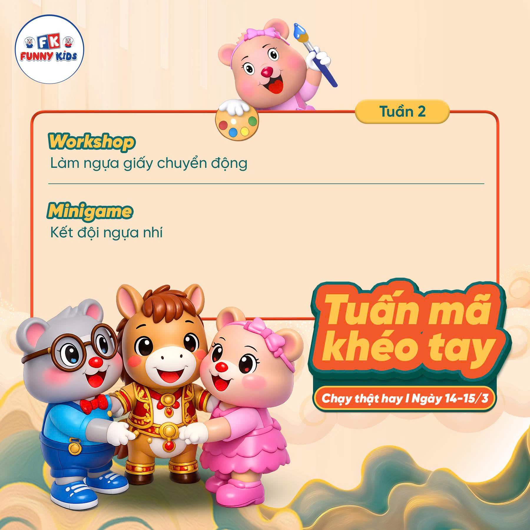 Tuần 2: Tuấn Mã Khéo Tay – Chạy Thật Hay