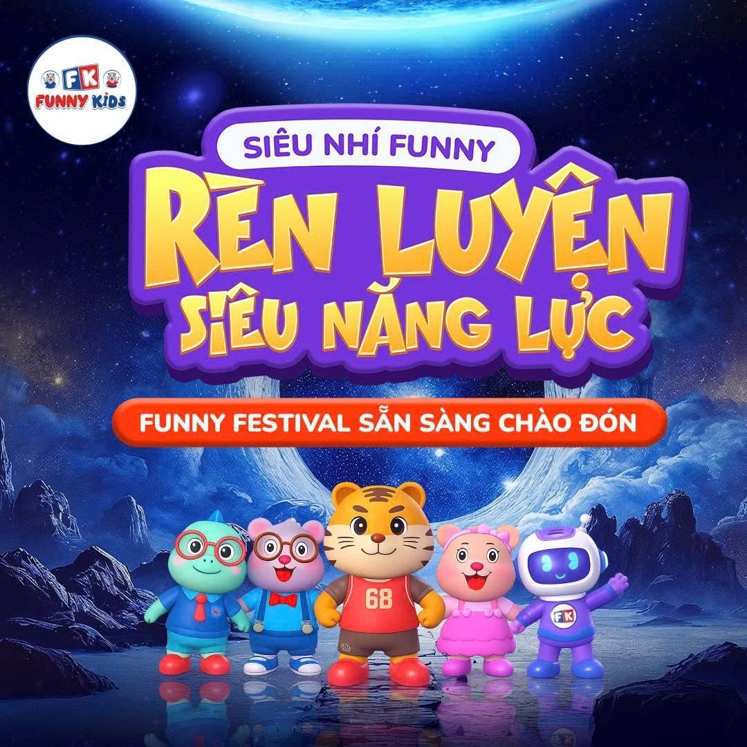 SIÊU NHÍ FUNNY – NGOẠI KHÓA RÈN LUYỆN “SIÊU NĂNG LỰC