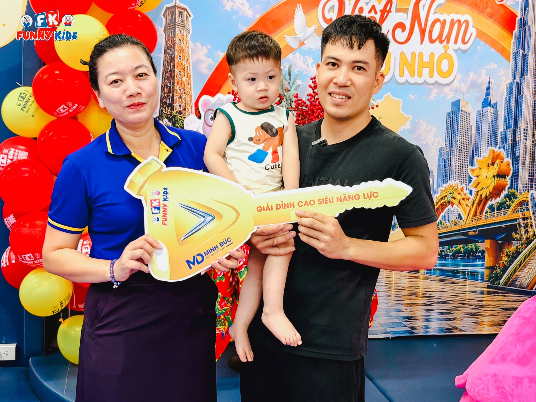 TỪ PHIẾU MAY MẮN ĐẾN XE VINFAST: KHÁCH HÀNG FUNNY KIDS TRỞ THÀNH CHỦ NHÂN GIẢI ĐẶC BIỆT 